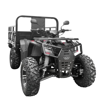 Nákladná benzínová štvorkolka so sklopnou korbou - HECHT COUNTRIS