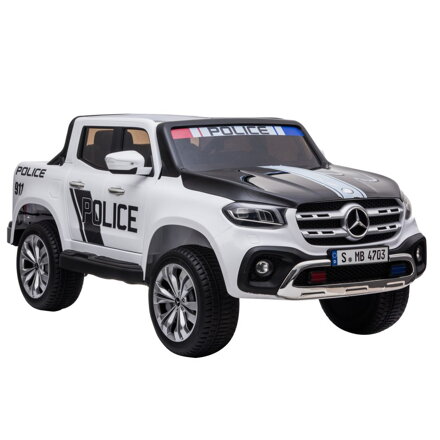Akumulátorové autíčko - MERCEDES XMX 606 POLICE