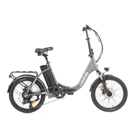 Elektrobicykel - HECHT COMPOS GREY