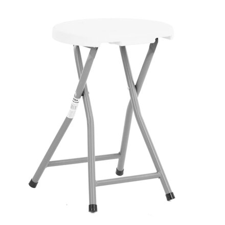 Rozkladacia stolička - HECHT FOLDIS WHITE STOOL