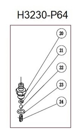 H3230-P64 - Konektor