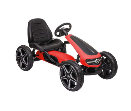 MERCEDES BENZ PEDAL GO KART - RED - šliapacia motokára