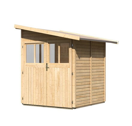 drevený domček KARIBU WANDLITZ 2 (54600) natur LG3072