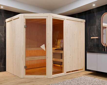 fínska sauna KARIBU FIONA 3 (49442) LG4208