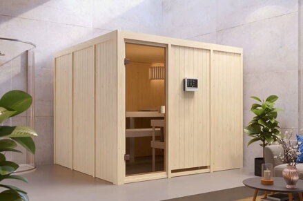 fínska sauna KARIBU ARVIKA (6197) LG4261