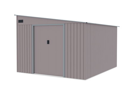 plechový domček LANITPLAST WANDHAUS 911 WARM GREY LG4361