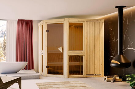 fínska sauna KARIBU AMELIA 2 (34320) LG4617