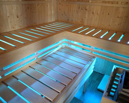 saunové LED svetlo pod lavica KARIBU (36687) LG4666