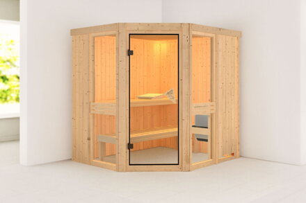 fínska sauna KARIBU AMELIA 1 (66743) LG5131