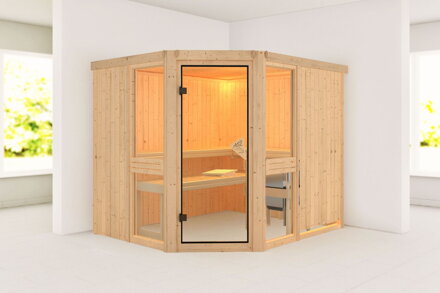 fínska sauna KARIBU AMELIA 3 (66760) LG5132