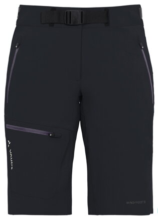 Vaude kraťasy Badile, dámske, čierne (black/black)