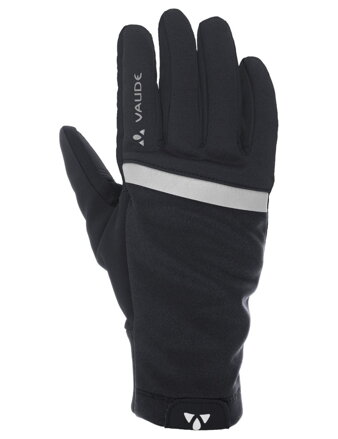 Vaude cyklistické rukavice Hanko, unisex, black uni