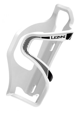 Lezyne košík na fľašu Flow Cage SL Enhanced, biely