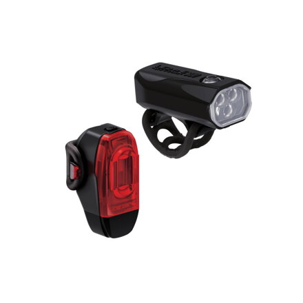 Lezyne set svetiel KTV DRIVE PRO 300+ a KTV DRIVE+
