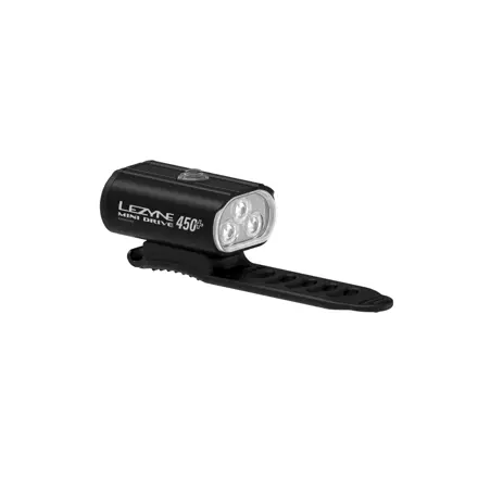 LEZYNE predné svetlo MINI DRIVE 450+, SATIN BLACK