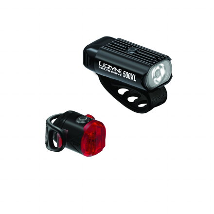 Lezyne sada svetiel HECTO DRIVE 500XL / FEMTO USB C PAIR