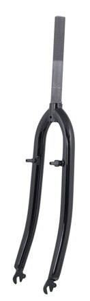 FORCE vidlice MTB 26" Fe 1"  závit, čierna lesklá