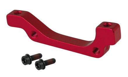 FORCE adaptér zadný POST/ STAND 160mm, červený