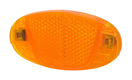 Force odrazka do výpletu 80 x 40 mm, oranžová