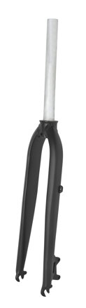 FORCE vidlice MTB 26" Al 1 1/8"  AHEAD D, čierna matná