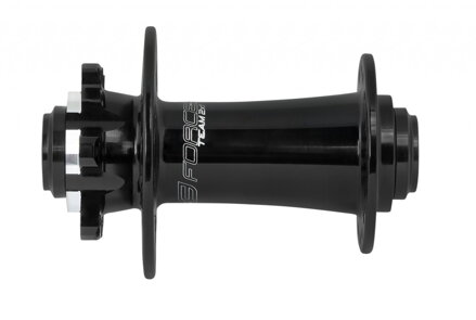 FORCE náboj predný F.TEAM 2x1 15mm, 6d, 32 dier, čierny