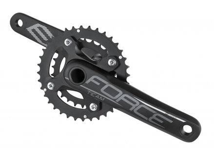 FORCE kľuky TEAM Al 36 / 26Z 175mm čierne