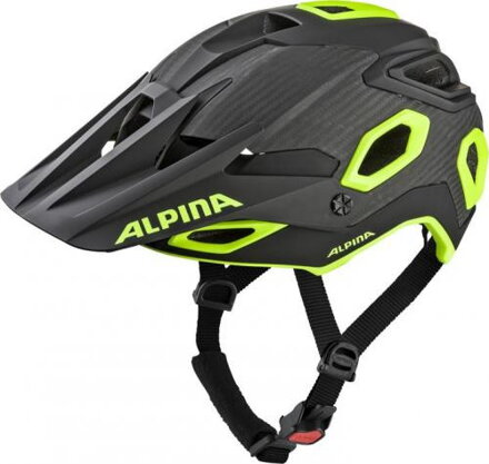 ALPINA Cyklistická enduro prilba Rootage čierno-neón žltá