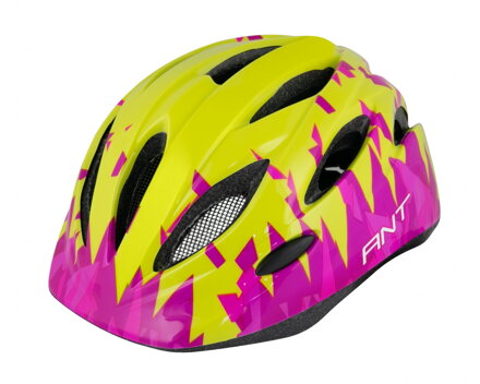 FORCE prilba ANT detská, fluo-ružová