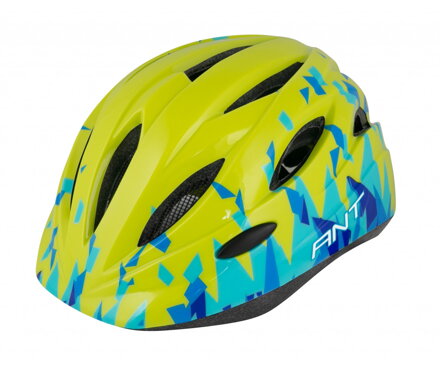 FORCE prilba ANT detská, fluo-modrá