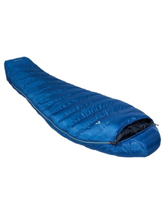 Vaude spací vak Hochgrat 700 DWN, ultramarine, ľavý