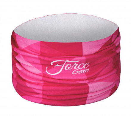 Force šatka GEM jar/jeseň, ružová UNI