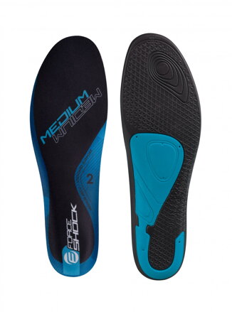 Force vložky tretier SHOCK MEDIUM, čierno-modré