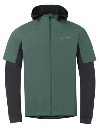 Vaude cyklistický dres All Year Moab FZ Hoody, pánsky, dusty forest