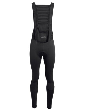 Vaude cyklistické nohavice Kuro Warm Bib, pánske, black