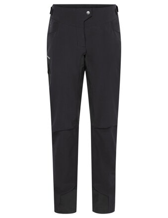 Vaude cyklistické nohavice Qimsa Light Softshell, dámske, black