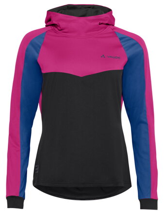 Vaude cyklistický dres Qimsa LS Shirt II, dámsky, rich pink