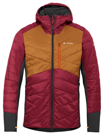 Vaude zateplená bunda Sesvenna IV, pánska, dark indian red