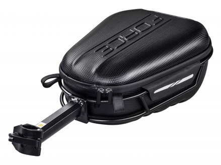 Force brašňa pod sedlo CRUST XL samonosná, čierna