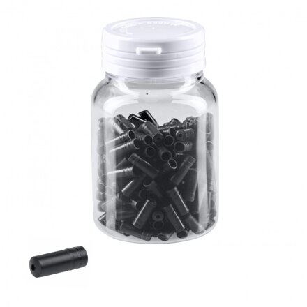 Force koncovka radiaceho bowdenu 4 mm plast, čierna 200ks