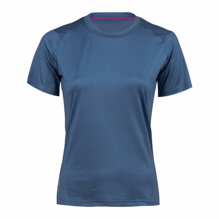 Force dres MTB MOUNT LADY kr. rukáv, modrý