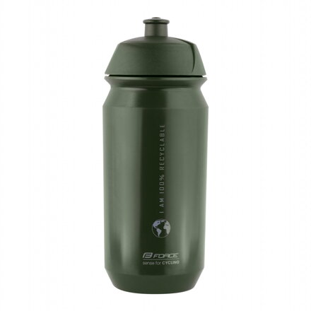 FORCE fľaša BIO EARTH 0,5 l, zeleno-šedá