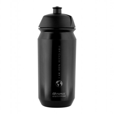 FORCE fľaša BIO EARTH 0,5 l, čierno-šedá