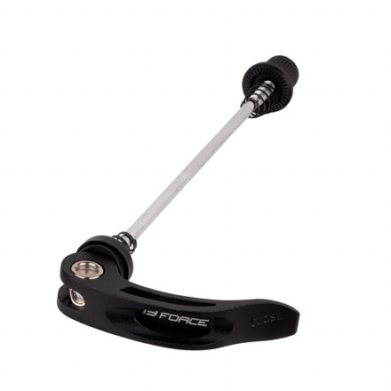 Force rýchloupínacia oska predná 115 mm Al/oceľ. mat.čierna