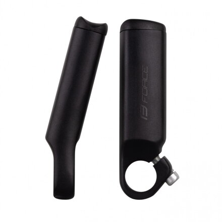 FORCE rohy B4.4 11 cm Al, čierne matné