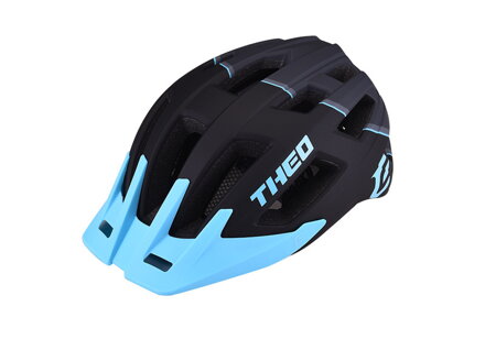 Extend cyklistická prilba THEO black-sky blue, M/L (58-62cm) matt
