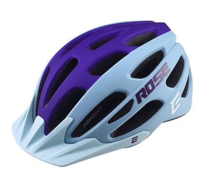 Extend cyklistická prilba ROSE light blue-night violet, M/L (58-62cm) matt