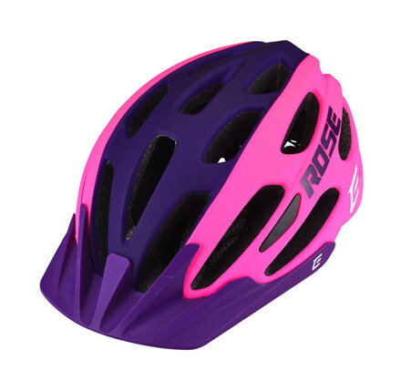 Extend cyklistická prilba ROSE pink-night violet, M/L (58-62cm) matt