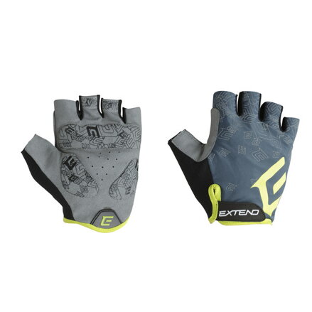 Extend rukavice pánske SPIROQ grey-lime XXS