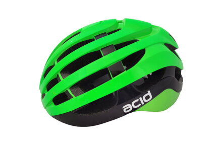 Extend cyklistická prilba ACID, S/M (54-58cm), green-black, shine