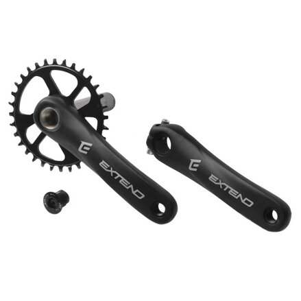 Extend kľuky MTB CR-12 32z, 175mm dural